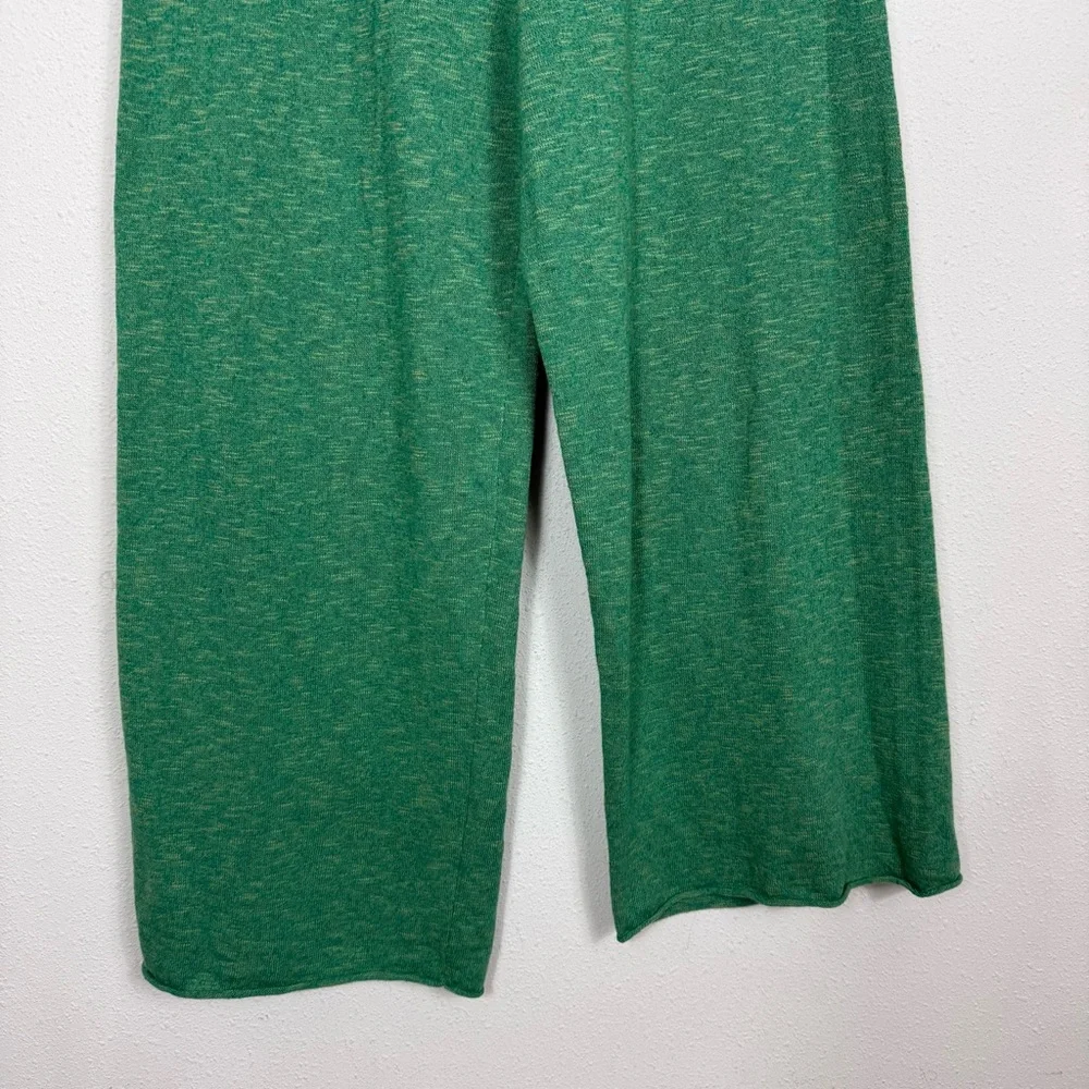 Free People free-est Green Wide Leg High Waist Lounge Pant Sz Small